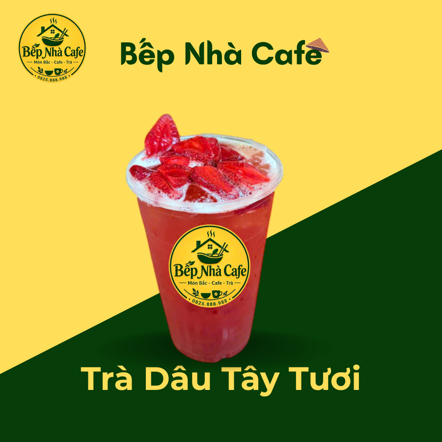 Trà Dâu Tây Tươi